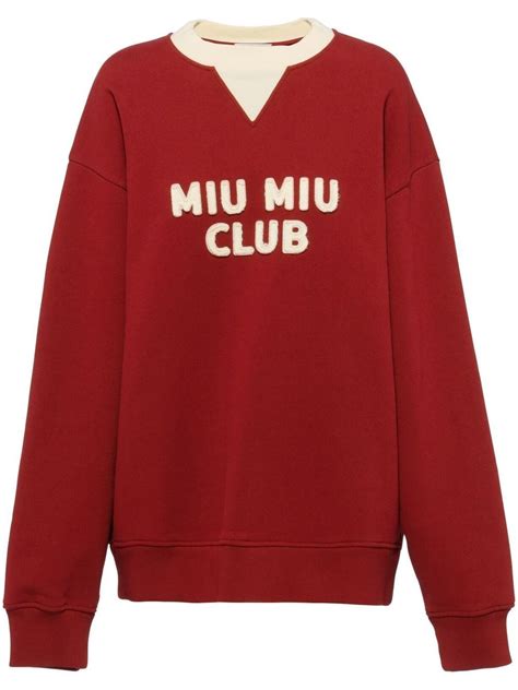 miu miu club sweater|farfetch miu mi u sweaters.